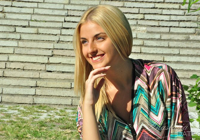 Pretty Serbian Girl Jelena From Belgrade 22 Yo Hair Color Blond